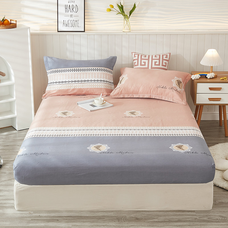 Bed-hat-in-one-piece summer bed Hat Hood All Season Universal Bed-in-bed Ogasawara Pure Cotton Customised Bed Hat Mattress Cover Full Bag