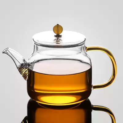 Kangyun heat-resistant glass teapot set household large small size can be heated and high temperature resistant Kung Fu tea maker thickened