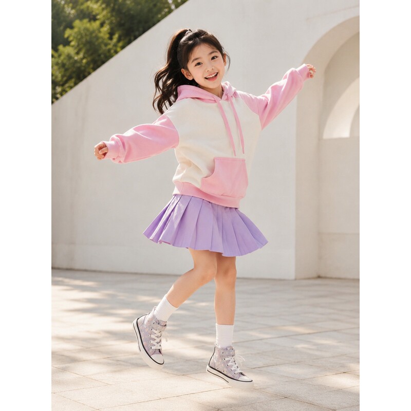 Rookie Kidsren's Converse High-Top Floral Canvas Shoes with Velcro Casual Sneakers A22410C-H-36