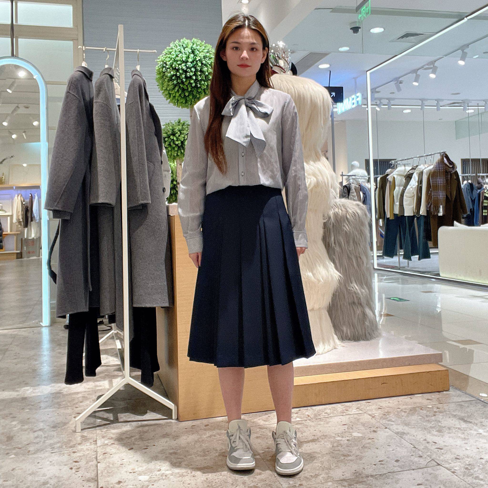 Юбка средней длины Ms. Evely simple fashion 1G2240261