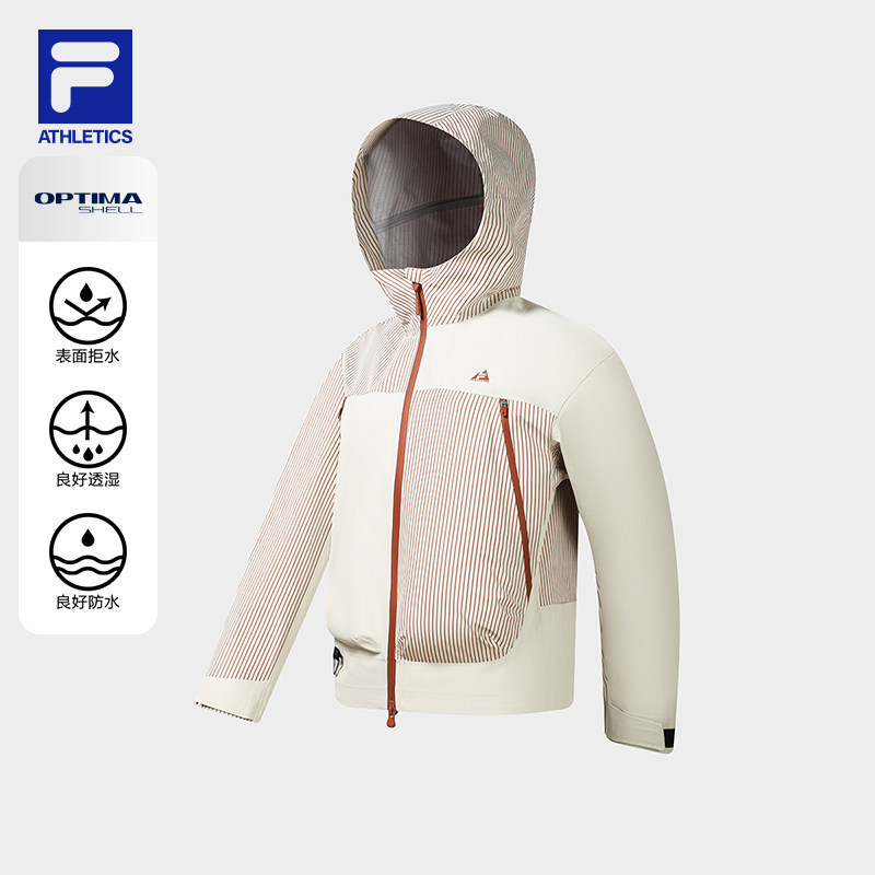 Breathing Shell丨Fila Woven Jacket 26 New Autumn Women's Outdoor Sports Top A11W637710F