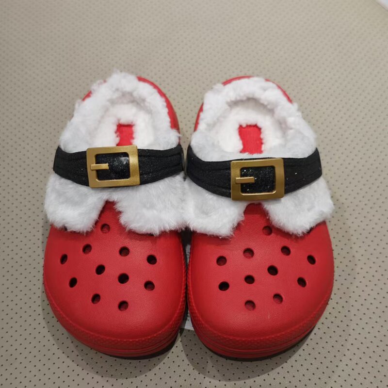 Classic Christmas Warm Cotton Small Clog K Clogs