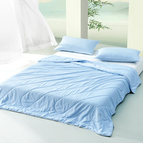 Southern bedding··Quiet-cooling soybean summer quilt-Innocent Blue-612400180409