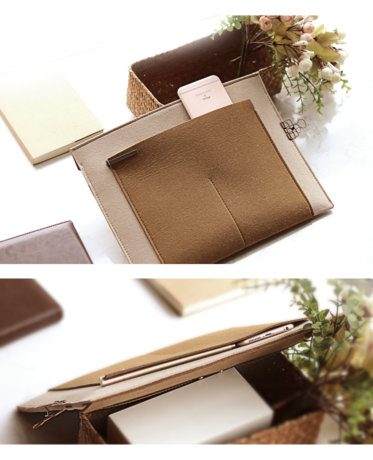 A4 túi giấy ban đầu cặp Huawei 12-inch của Apple ipad por 12,9 inch máy tính bảng tay - Phụ kiện máy tính bảng ốp ipad air 4