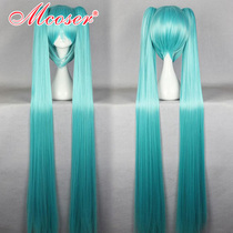 Mcoser VocAloid series Hatsune Miku cosplay Anime wig Black Rock Shooter