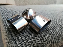 Stair polymer railing handrail stainless steel oval Wanxiang 736 model 90 degree elbow oval plug