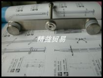 Authentic 304 stainless steel railing column connection glass ear pieces accessories glass chuck accessories full specifications