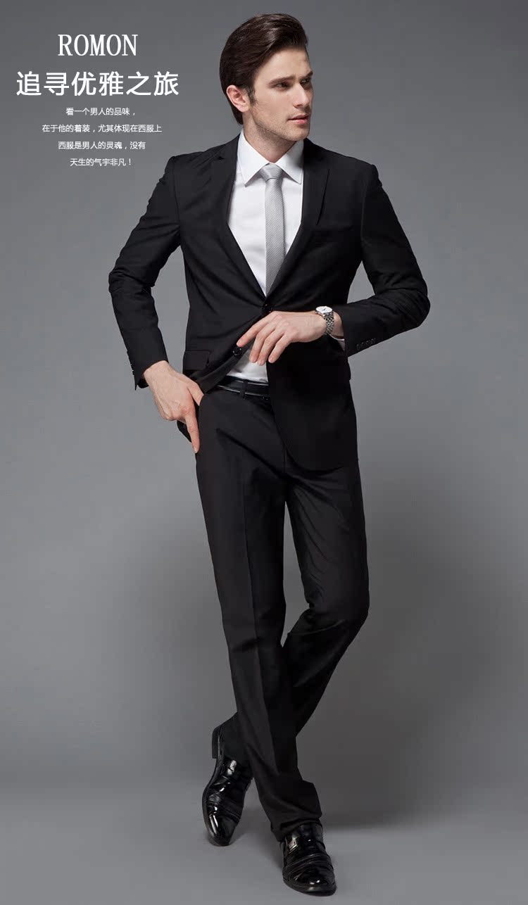 Luomen người đàn ông mới của phù hợp với phù hợp với váy Hàn Quốc Slim phù hợp với kinh doanh chú rể váy cưới