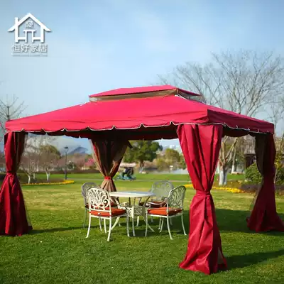 Outdoor Roman tent Courtyard tent Large advertising event barbecue tent Outdoor gazebo awning awning