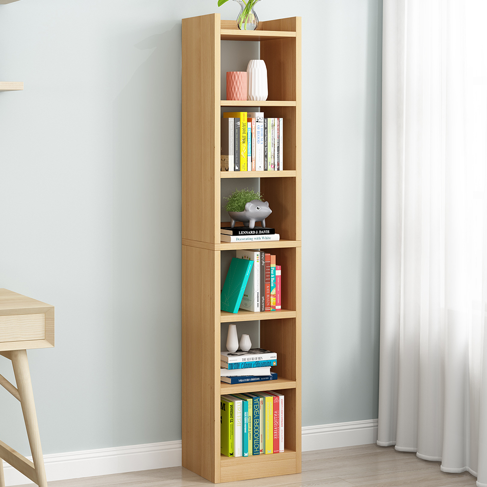 Bookshelves landing multi-layer shelves household small shelves on the shelf in student living room library desk