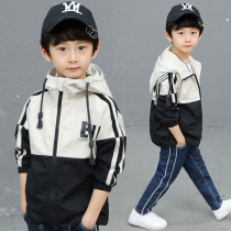 Childrens clothing boys  jackets autumn 2021 new Western style middle and large childrens spring and autumn thin casual tops stormtroopers tide