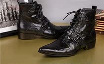 British Han Edition Successful Men Boots Tip Daily Young Boots Hairdryer Fashion with Leisured Boots