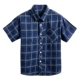 Áo sơ mi nam tay ngắn kẻ sọc cotton 2019 Mùa hè Mới bé trai Áo sơ mi bé trai Áo sơ mi giản dị - Áo sơ mi thời trang trẻ em hàn quốc