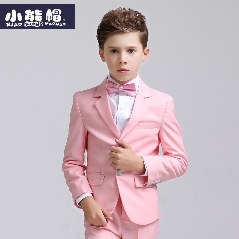 Childrens mens phù hợp với mùa thu / mùa đông Hàn Quốc phiên bản của các chàng trai phù hợp với ba mảnh bộ childrens váy biểu diễn gió Nam ca sĩ Anh