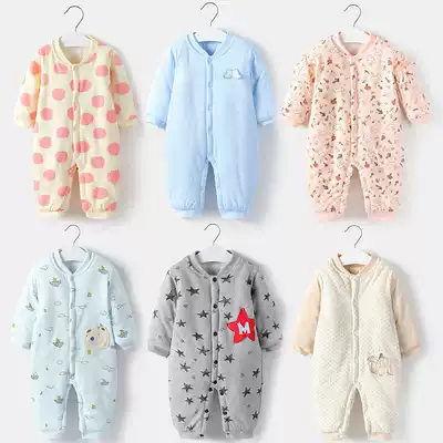 Baby jumpsuit Newborn clothes 0-3 months cotton warm clothes 6 cotton clothes for men and women baby clothes