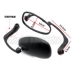 Gương chiếu hậu mạ kim loại Yamaha SR125 SR185 SR250 SR400 / 500 - Xe máy lại gương