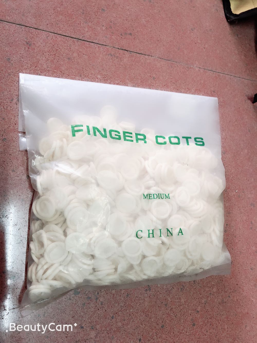 Disposable rubber white fingers coat thickness wear resistant fingers latex anti-slip industry beauty embroidery fingers