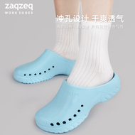 dép y tế oxypas Dép đi trong nhà, giày phẫu thuật nữ, dép đi trong phòng mổ bệnh viện, dép bác sĩ nam, giày y tá chống trượt, guốc bảo hộ thí nghiệm giày quai hậu nữ đi học dép quai hậu nữ đẹp