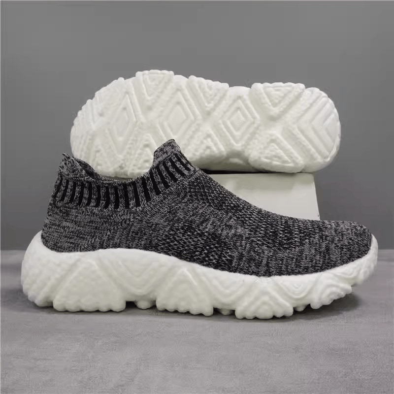 Ultra-Light and Ultra-Soft soft sole Popcorn Sole Slip-On Elastic Mesh Socks Sports Casual Shoes Men's Walking and Jogging Shoes Ultra-Light and Ultra-Soft soft sole Popcorn Sole Slip-On Elastic Mesh Socks Sports Casual Shoes Men's Walking and Jogging Shoes