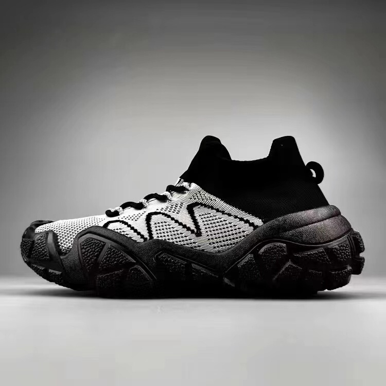 Pick up the Leakage Hot Item Export Tail Single Men's and Women's Sports and Casual Shoes Spring & Fall Breathable Soft Sole Non-Slip Dad Trbottomy Shoes Jogging Shoes