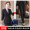 521R plush black suit+302R plush black pants