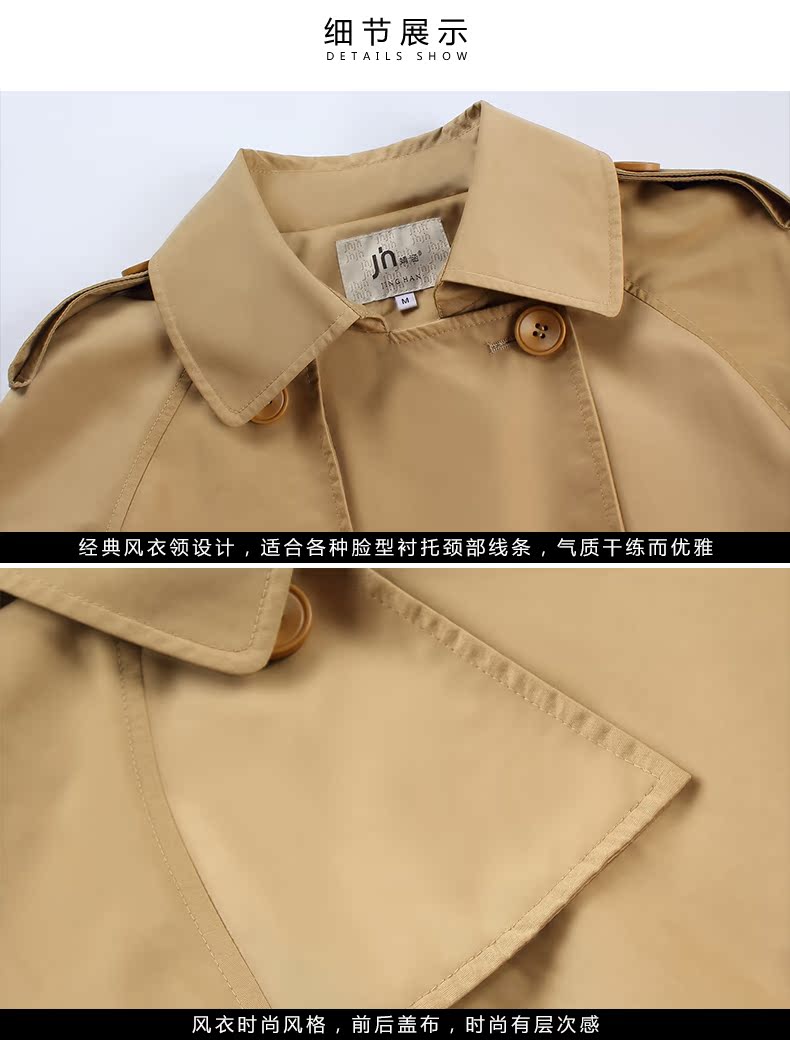 Trench pour femme en Nylon en Coton - Ref 3226568 Image 17
