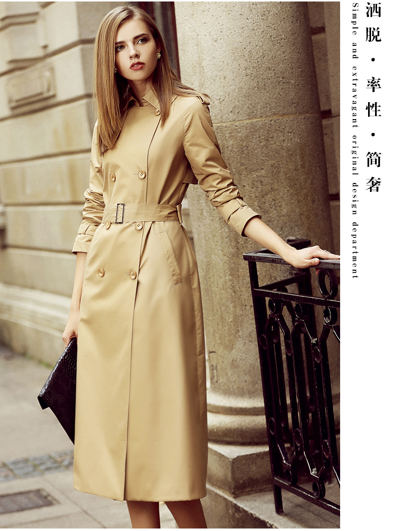 Trench pour femme en Nylon en Coton - Ref 3226568 Image 14