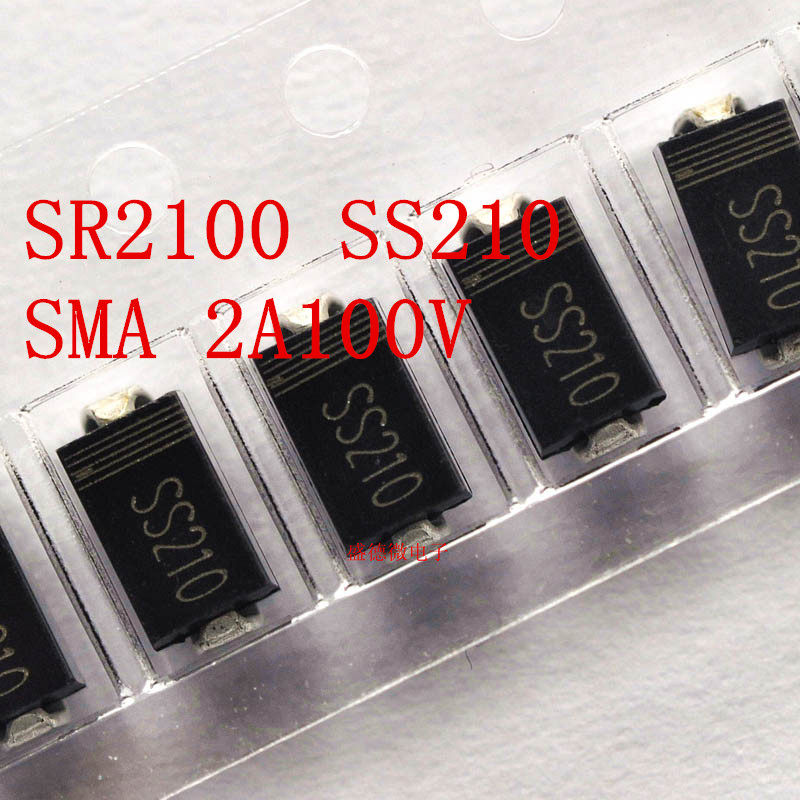 Patch Schottky diode SMA SR2100 SS210 2A 100V 10