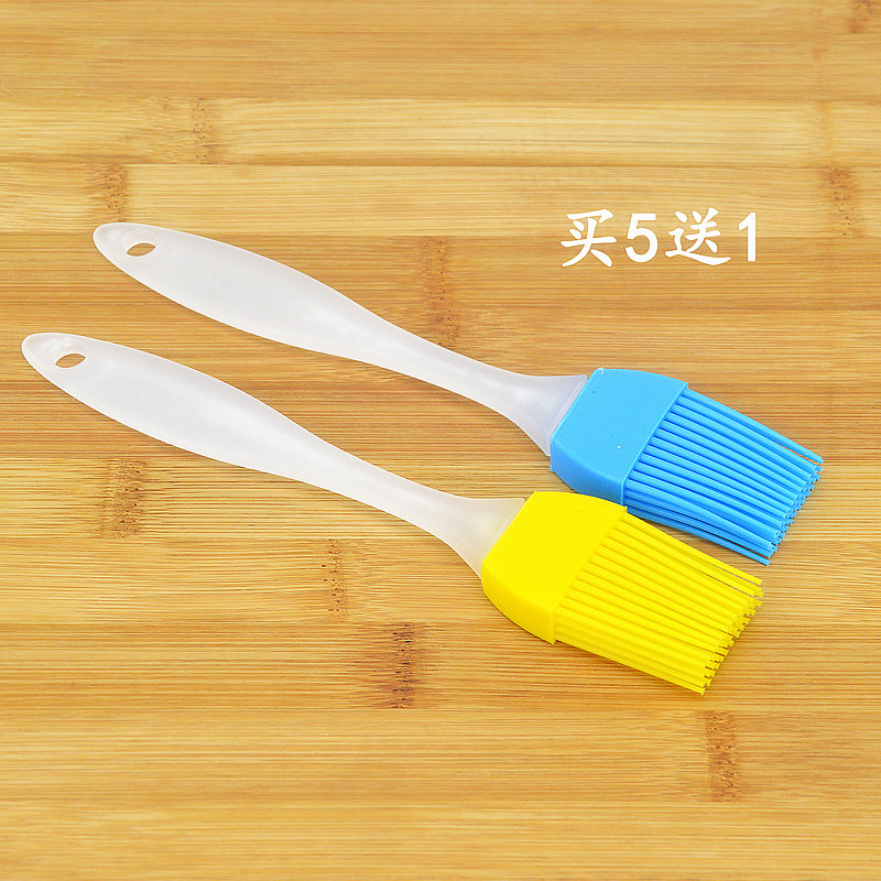 Brush high temperature and environmental protection silicone Silicone Barbecue Brush Oil Brush Cleaning Brush really not dropping Mao oil brushed high temperature resistant