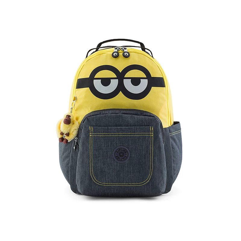 [KIPLING x MINIONS школьная коллекция 2024 летняя новая серия рюкзак | SEOUL]
