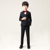 Boy suit suit fall and winter plus childrens suit little flower dress English style boy dress