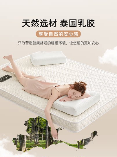 Latex Mattress Soft Pad for Home Bedroom Memory Foam Sponge Mat Tatami Special Soft Mattress for Rental Housing 10cm Thick