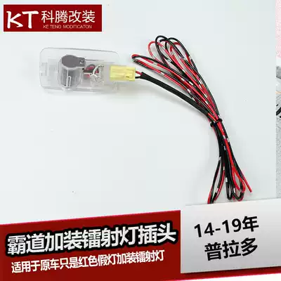 14-20 Prado door light modified laser light harness plug overbearing welcome light upgrade projection