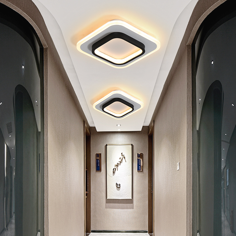 Nordic balcony lights porch corridor lights simple modern bedroom lights LED ceiling lights walkway lights cloakroom lights