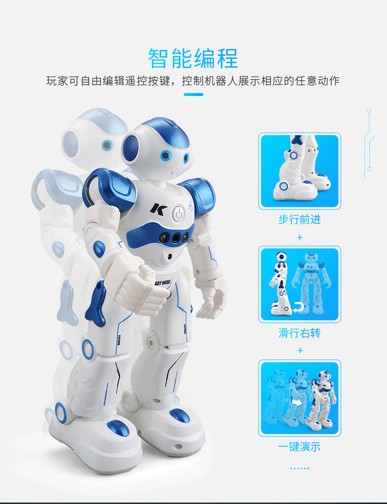 Điều khiển từ xa lập trình thông minh robot áo giáp thép nắm tay kể chuyện trai gái giáo dục sớm sạc quà tặng đồ chơi trẻ em đồ chơi gỗ
