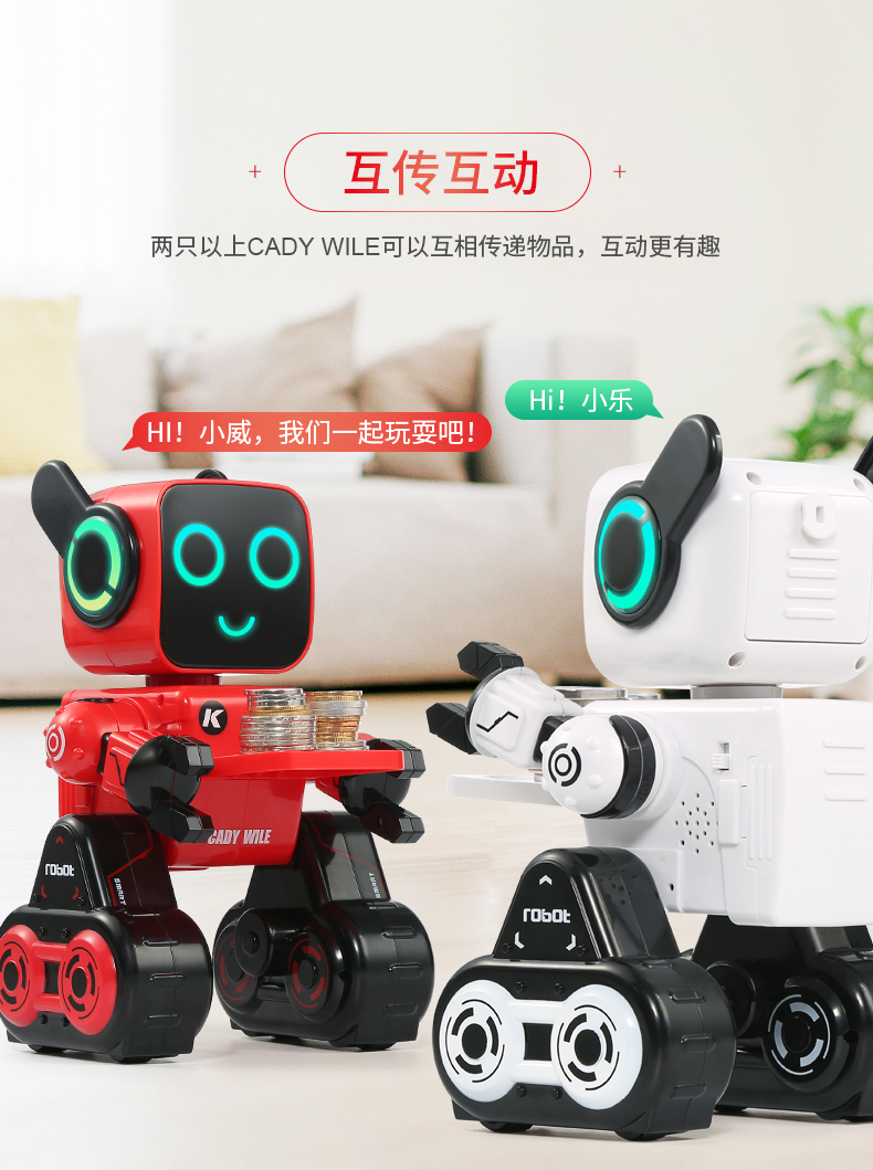 Giáo dục sớm thông minh đối thoại điều khiển từ xa robot trẻ em lập trình đồ chơi bằng giọng nói con heo đất câu đố cậu bé cô gái món quà oto điều khiển từ xa