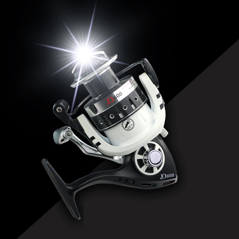 Full Metal Fish Glass JD400 600 Fish Wheel Fish Wheel Wheel Wheel Wheel Wheel 8 1 Glass