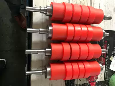 Customized rubber roller polyurethane roller rubber roller coated wear-resistant roller Roller roller processed according to drawing