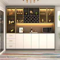 Brief Modern Nordic Combined Genguan Entrance Door Partition Cabinet Living-room Shelf Decorative Cabinet Customised Dining Side Cabinet Wine Cabinet