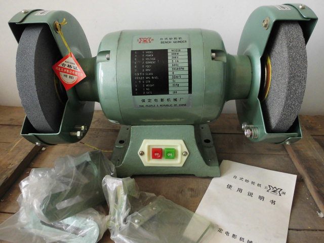 Twenty years ago, the old goods Wuzhou brand grinder industry heavy-duty desktop grinder polishing machine