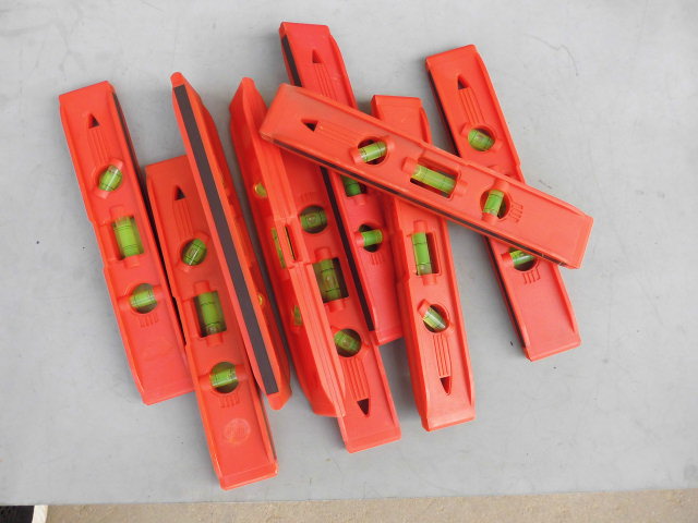 Export torpedo magnetic horizontal plastic mini-tri-blister level precision anti-fall horizontal meter