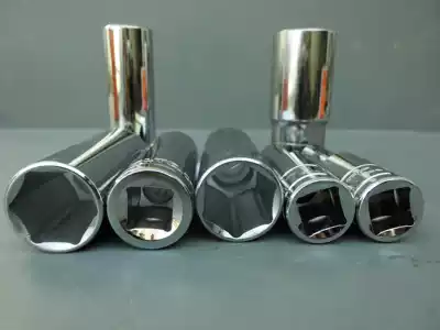 Inventory DLTC Shanghai vigorously extended sleeve Dafei 1 2 chrome vanadium steel hexagonal Long Sleeve 12 5mm8-32MM