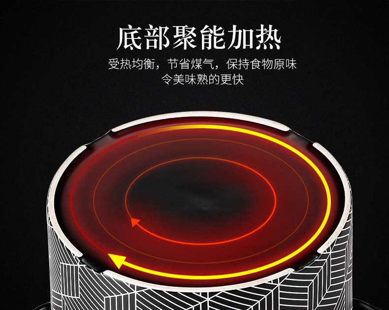 Simmering casserole stew of household ceramics gas flame small Japanese small saucepan casserole high - temperature soup pot