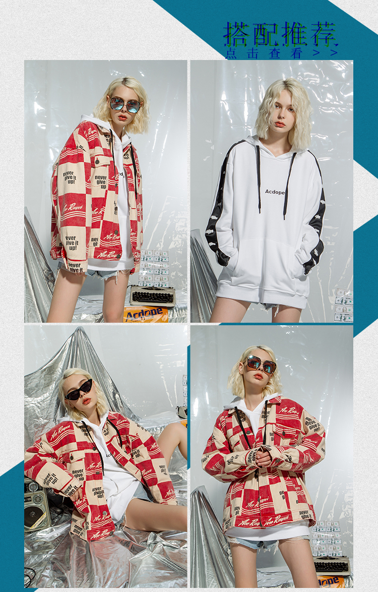 2018 mới mùa đông quần áo xe máy áo khoác cotton rộng rãi áo ấm