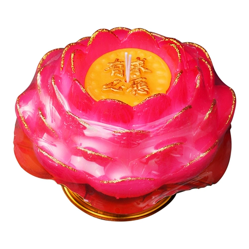 Lotus Lamp Candle Lotus Candle Lotus wax также готова зажечь призрачные лампы, буддийские принадлежности, плавающие храмы для воды.