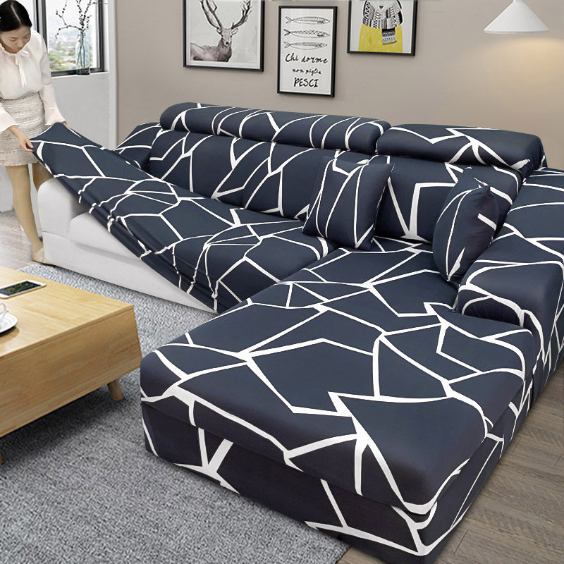 Эластичный чехол для дивана "все включено" lazy sofa cover four seasons универсальная кожаная диванная подушка полотенце простой чехол для дивана из ткани Изображение 1