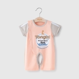 童泰 Детский летний тонкий комбинезон для новорожденных, летняя летняя одежда, боди, короткий рукав