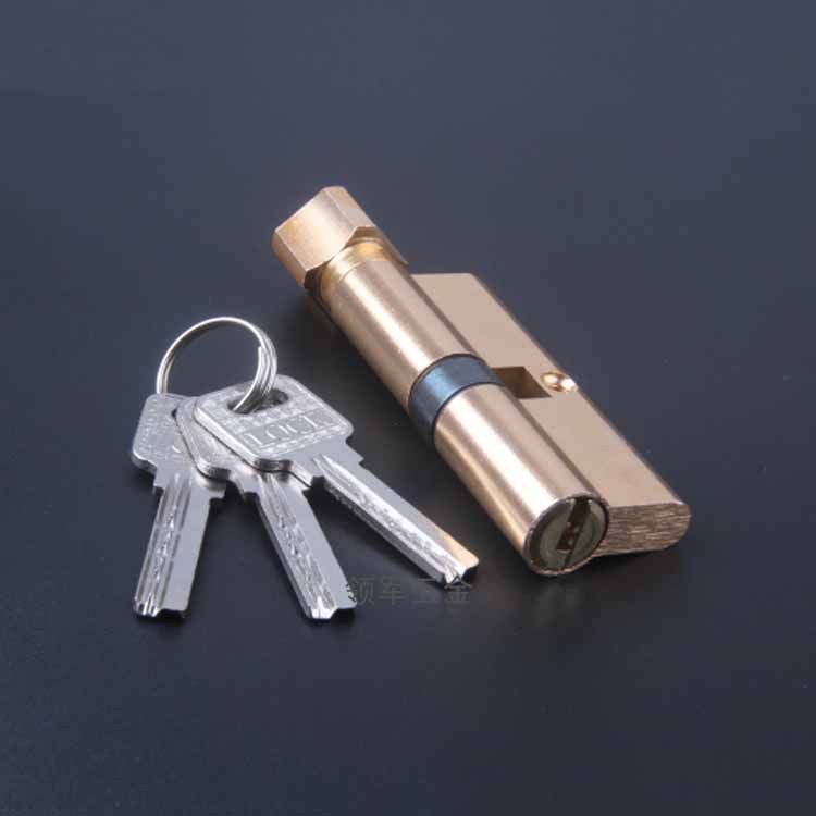 Indoor door small 70 lock core Small 70 aluminum alloy lock core Steel wood door lock core Solid wood door lock core Indoor lock core