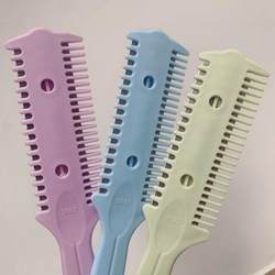 Double-Sided Hair Trimmer for Thinning Bangs, Comb, Hair Trimming Knife, Hair Cutting Comb Blade, Home Hairdressing Knife