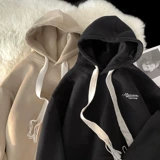 Tide, утепленная толстовка с капюшоном, парная одежда для влюбленных, куртка, в американском стиле, оверсайз